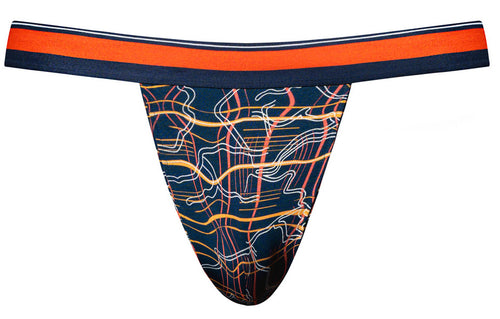 Jockstrap Soo Cumfy Bleu marine-Rouge