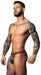 Jockstrap Soo Cumfy Bleu marine-Rouge