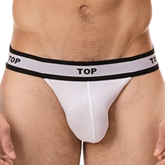 Jockstrap Top Blanc