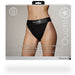 Jockstrap vibrant Strap-On Open Back Noir