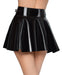 Jupe Vinyl Skirt Noire