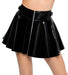 Jupe Vinyl Skirt Noire