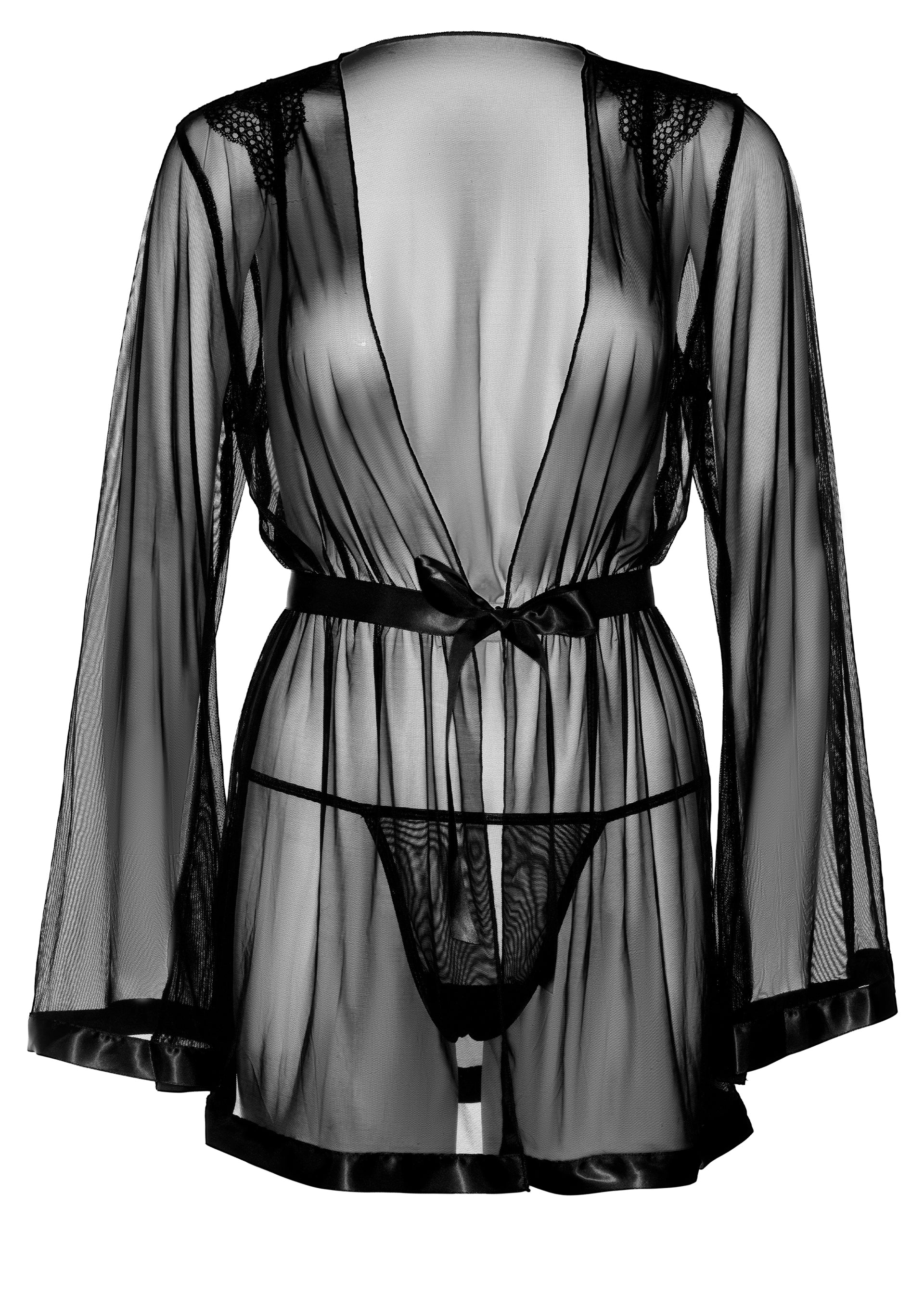 Kimono String Noir