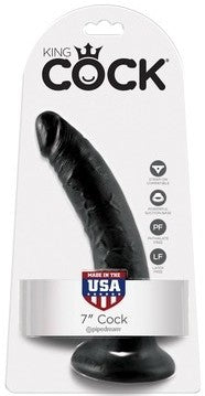King Cock 18 x 4 cm Noir