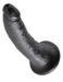 King Cock 18 x 4 cm Noir