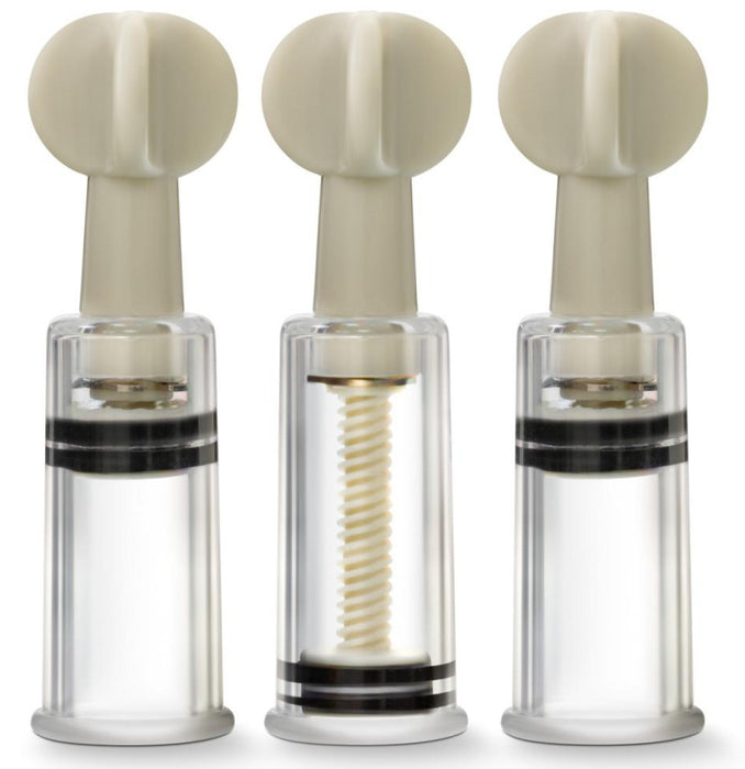 Kit 3 Suce Tétons Twist Up 10.3cm - Diamètre 19mm