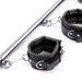 Kit Barre de maintien Collier et Menottes Simply Dom Noir