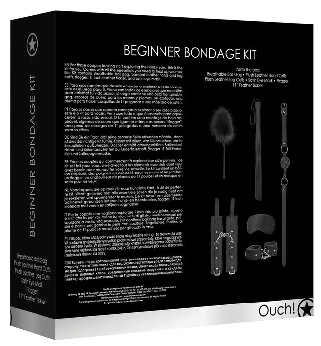 Kit Bondage Débutant 6 Pièces