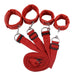 Kit Bondage pour Lit Rouge