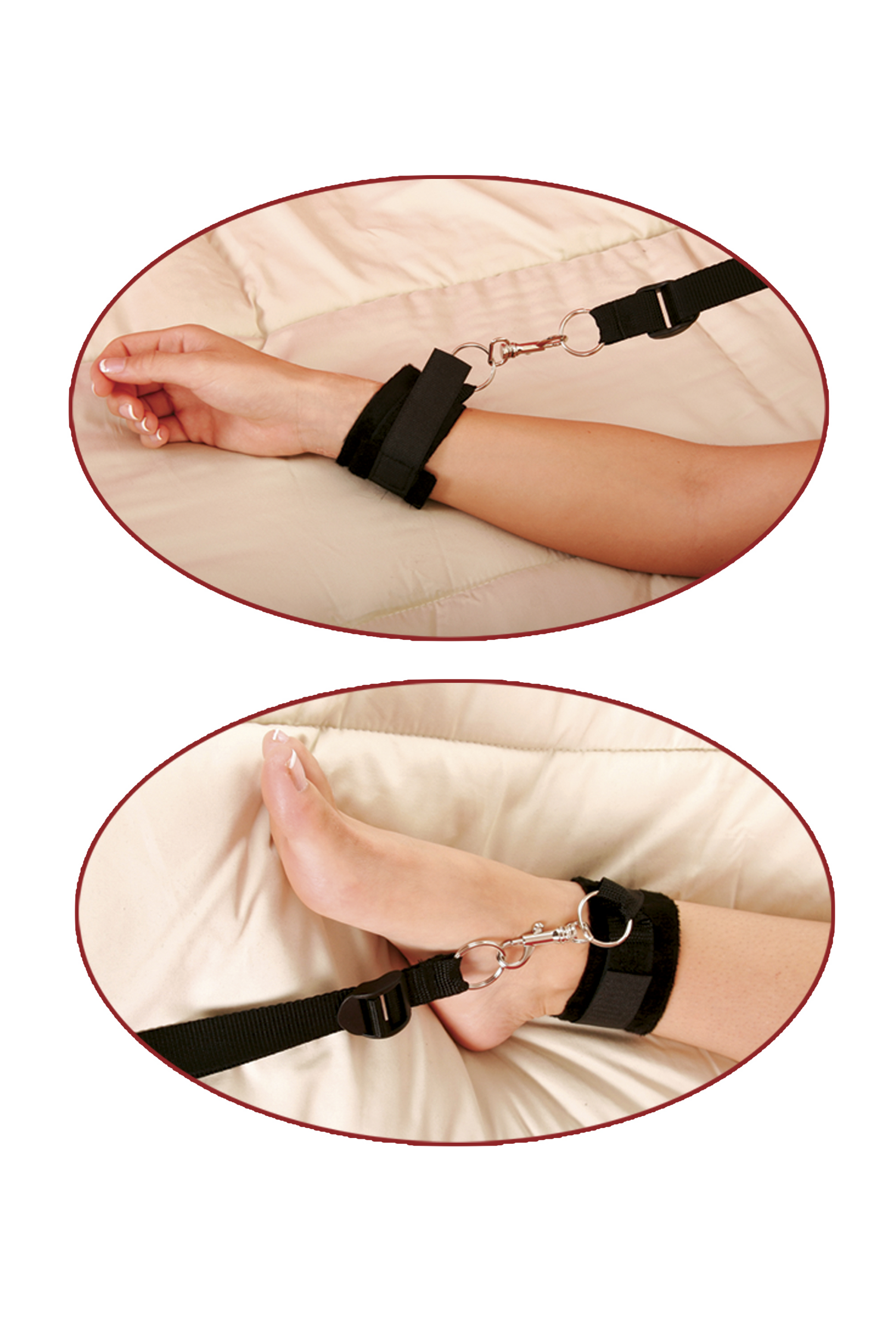 Kit Bondage retenues pour Lit