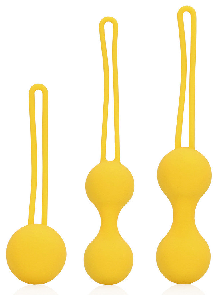 Kit d'entraînement Boules de Geisha Thump Balls Jaune