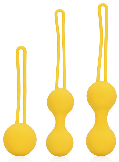 Kit d'entraînement Boules de Geisha Thump Balls Jaune