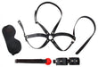 Kit d'Initiation BDSM OBEDIENCE 4 Pièces Noir