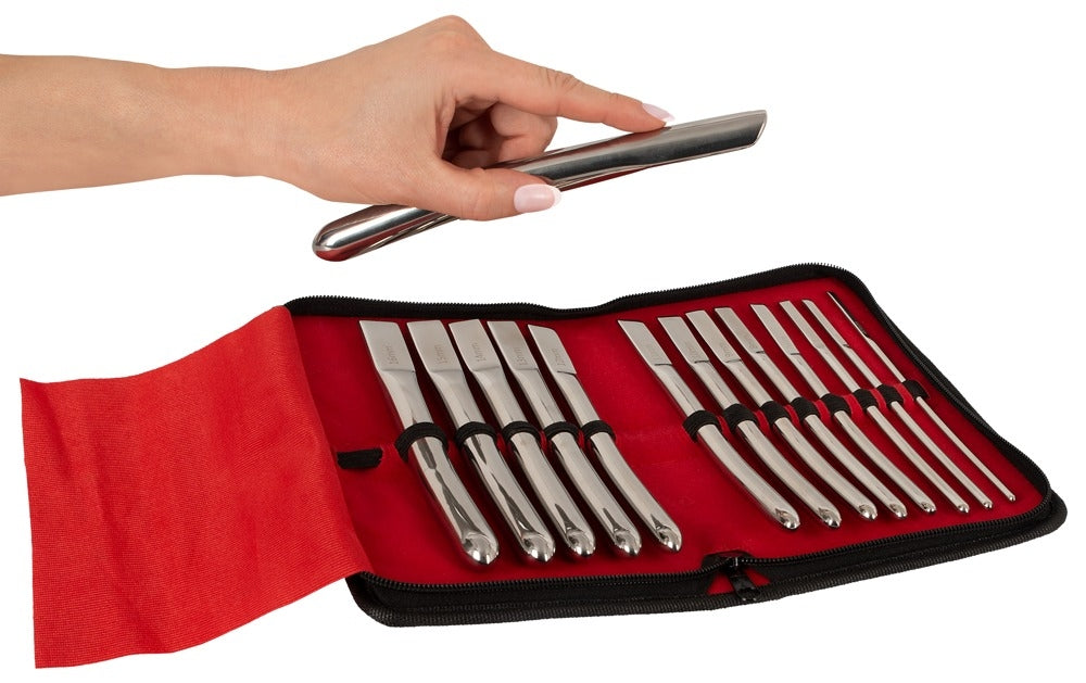 Kit de 14 Tiges d'urètre DILATOR PROGRESS 13.5 cm Diamètre 4 à 17mm