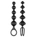 Kit de 2 chapelets Satisfyer beads - Noirs