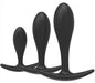 Kit de 3 mini plugs Training Curve Noirs