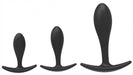 Kit de 3 mini plugs Training Curve Noirs