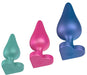 Kit de 3 Plugs en silicone Luster
