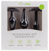 Kit de 3 plugs Pleasure Noirs
