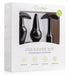 Kit de 3 plugs Pleasure Noirs