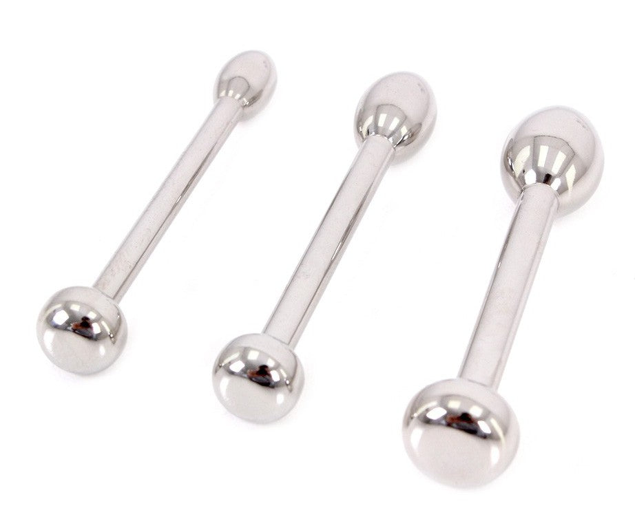 Kit de 3 plugs pour urètre 4.5cm 6 à 10mm