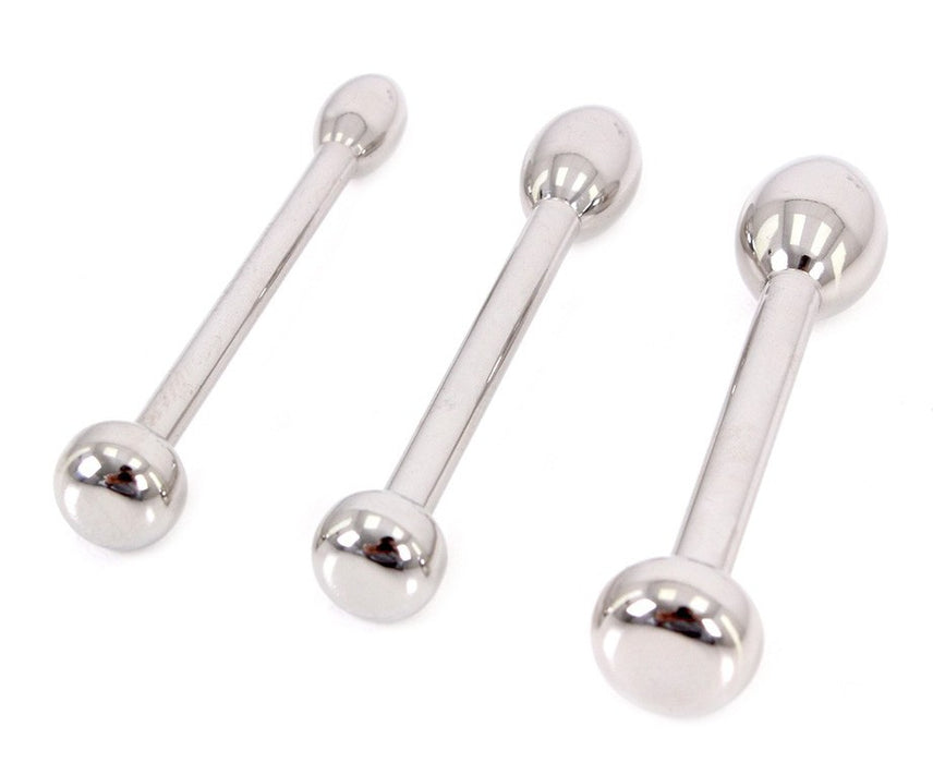 Kit de 3 plugs pour urètre 4.5cm 6 à 10mm