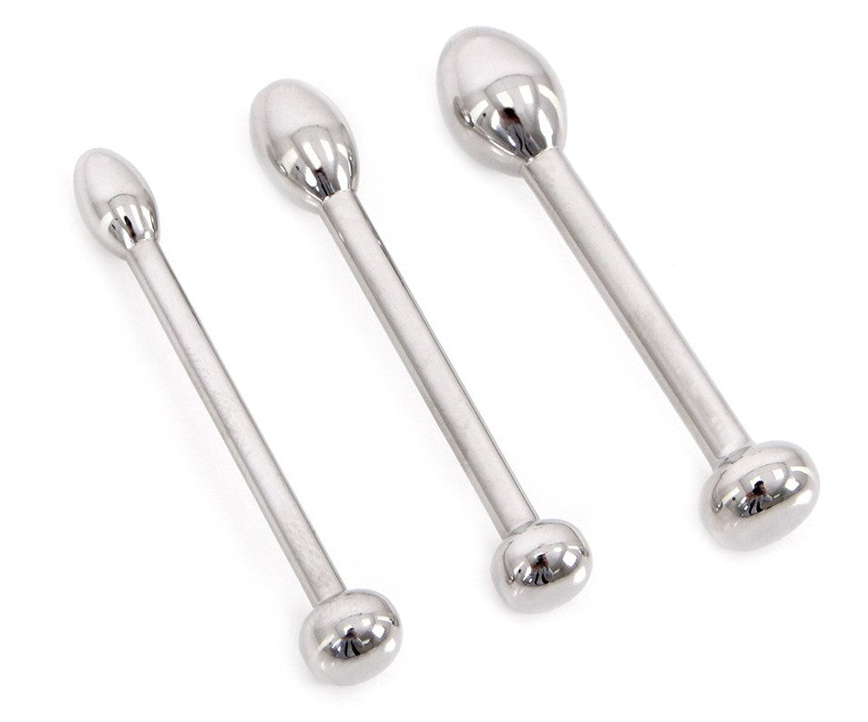 Kit de 3 plugs pour urètre 4.5cm 6 à 10mm