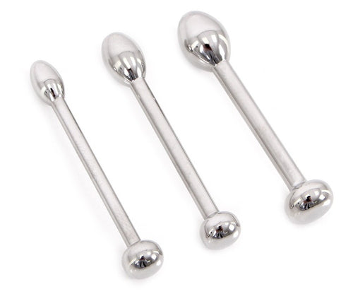 Kit de 3 plugs pour urètre 4.5cm 6 à 10mm