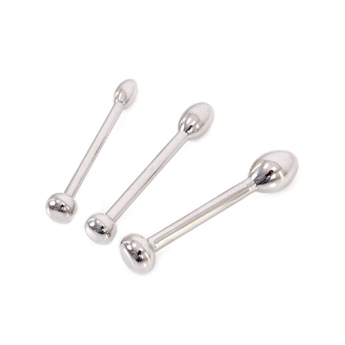 Kit de 3 plugs pour urètre 4.5cm 6 à 10mm