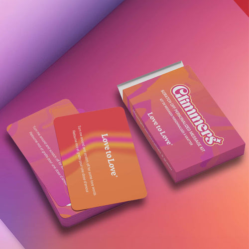 Kit de 30 Cartes à Gratter Personnalisables Glimmers