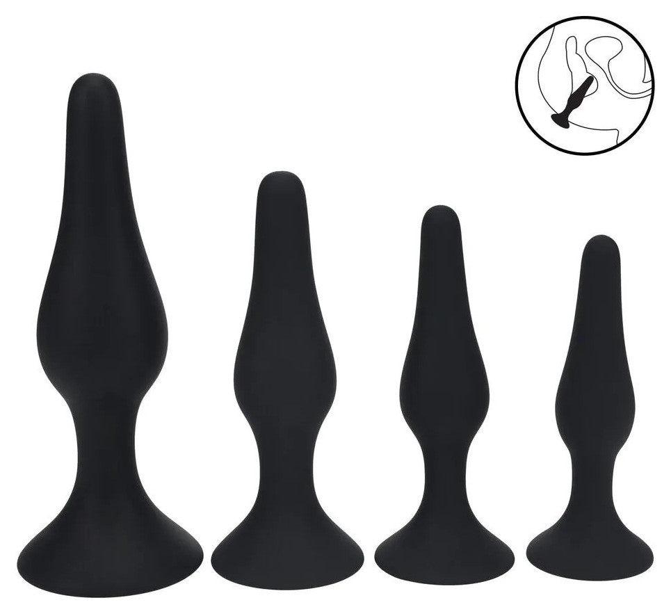 Kit de 4 Plugs Slim Noirs