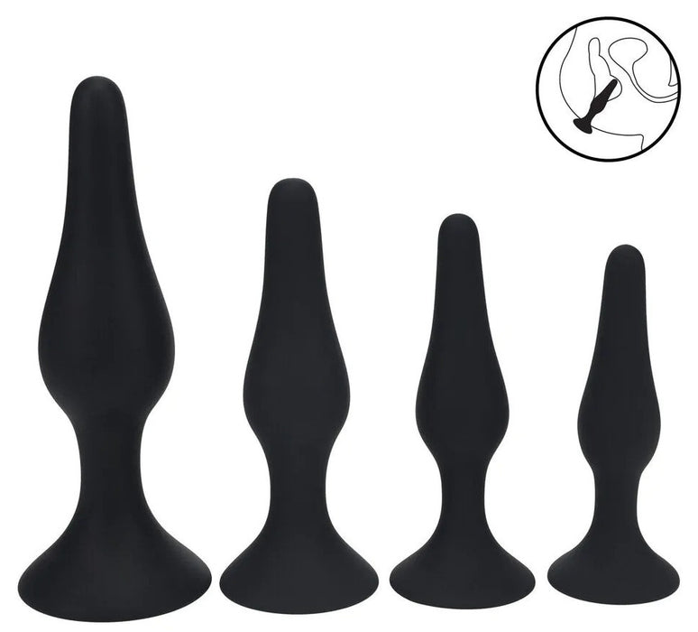 Kit de 4 Plugs Slim Noirs