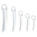 Kit de 5 Plugs Transparents Clear Claws