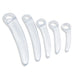 Kit de 5 Plugs Transparents Clear Claws