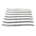 Kit de 8 Tiges d'urètre end Curve 14 cm - Diamètres 4 à 13mm