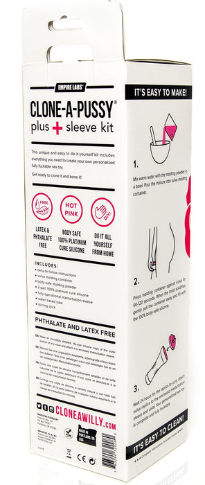 Kit de Moulage Clone-a-pussy avec Masturbateur Rose