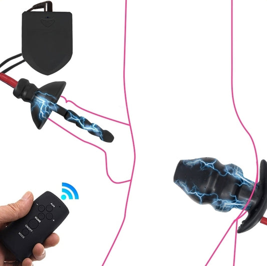 Kit Plugs Anus Penis Electro
