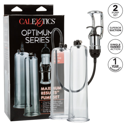 Kit Pompe à pénis 2 tubes 22cm