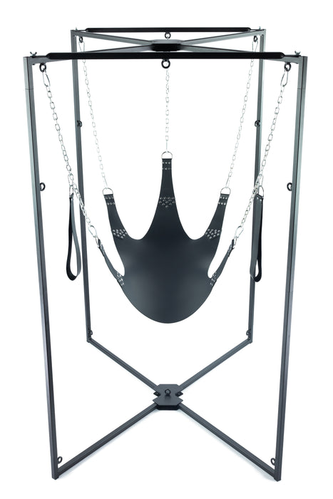Kit Sling Cuir 5 Points Noir Armature Noire