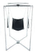 Kit Sling Cuir Carré Noir Armature Grise