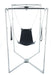 Kit Sling Cuir Triangle Noir Armature Grise