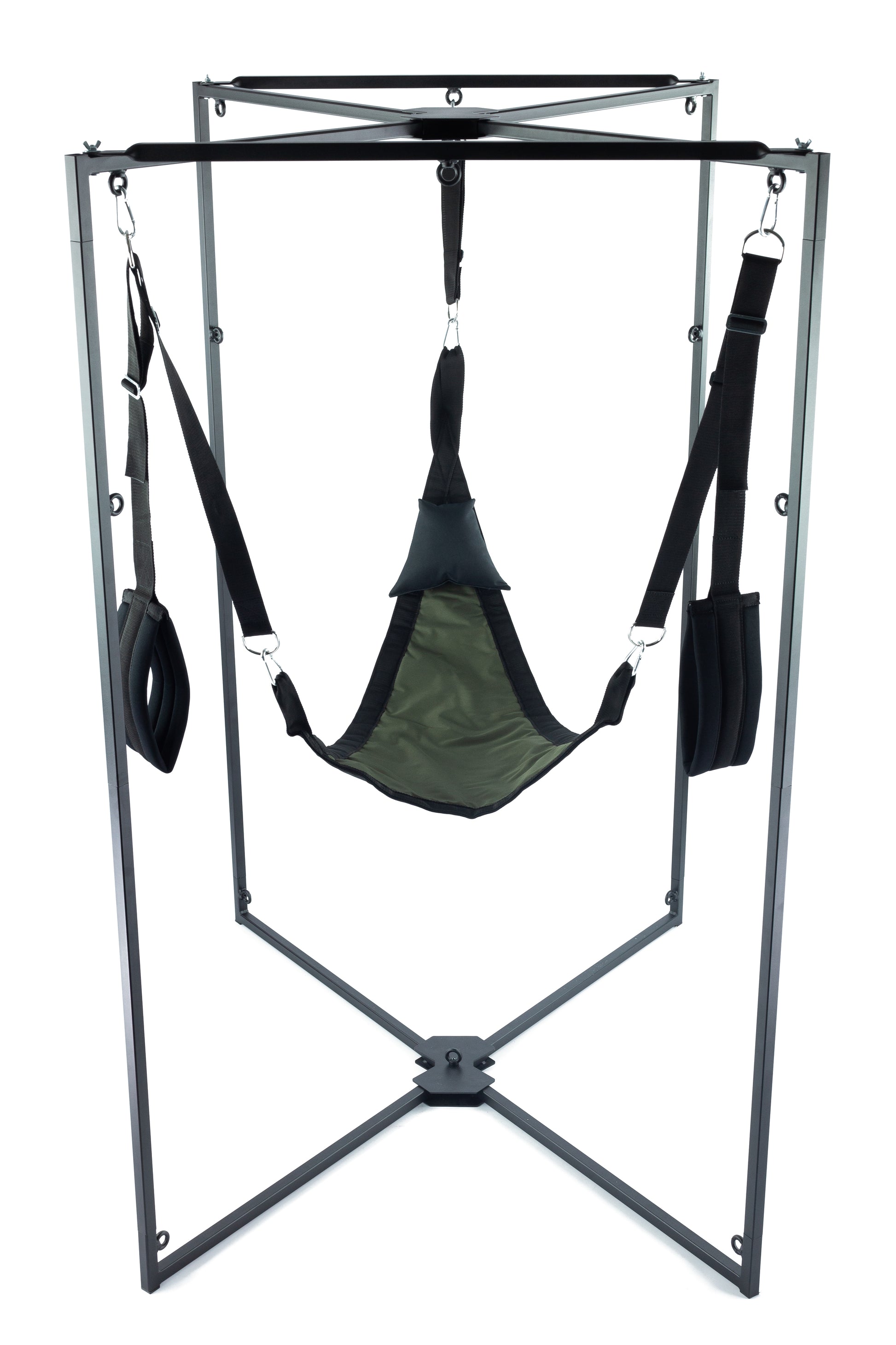 Kit Sling Tissu Triangle Kaki-Noir Armature Noire