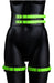Kit SM Ceinture et Menottes phosphorescentes Glow Restraint