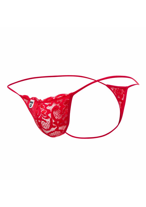 String Dentelle LACE MoB Rouge