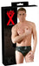 Slip en latex avec Gode 14.5 x 3cm