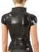 T-shirt en latex Noir