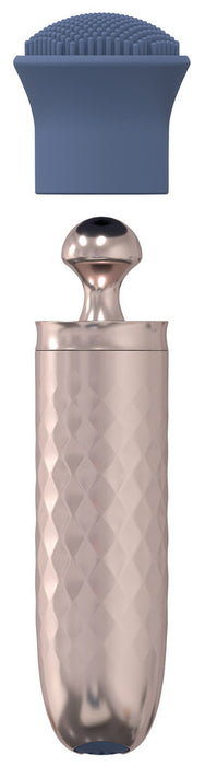 Le Thrill - Vibrateur Interchangeable 10 Vitesses - Bleu