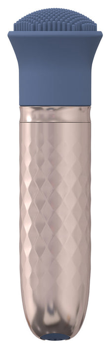 Le Thrill - Vibrateur Interchangeable 10 Vitesses - Bleu