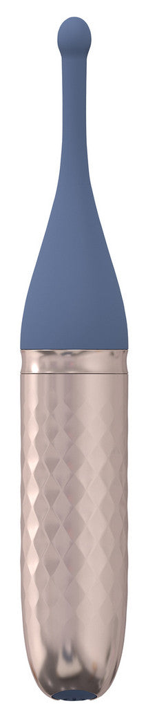 Le Thrill - Vibrateur Interchangeable 10 Vitesses - Bleu