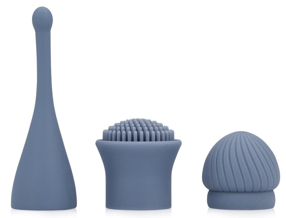 Le Thrill - Vibrateur Interchangeable 10 Vitesses - Bleu